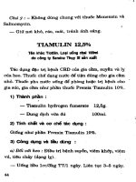 65 Loại Thuốc Thú Y Ngoại Nhập phần 4 doc