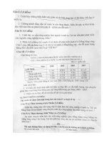 ĐỀ THI & LỜI GIẢI MÔN ĐỊA LÝ 2010