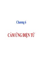 Chương 6 CẢM ỨNG ĐIỆN TỪ pptx