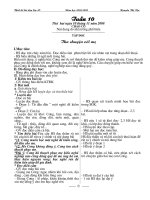 Tiếng Việt 4 (Tuần 10 đến tuần 13)