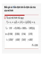 Kinh tế lượng - Hồi quy với biến giả và biến bị chặn part 2 pptx