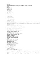 Ngữ Pháp, Ngôn Từ Nhật - Việt phần 9 docx