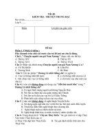 trọn bộ các tiết kiểm tra định kì Ngữ văn 9