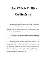 Bàn Và Điều Trị Bệnh Cao Huyết Áp potx