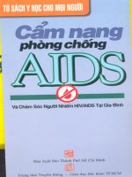 Y Học - Cẩm Nang Phòng Chống AIDS phần 1 doc