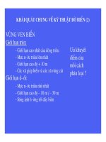 Bài giảng cơ sở Kỹ thuật bờ biển (chương 1) potx