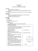 GA thủ công lớp III tiết 1