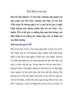 Táo bón ở trẻ em pot