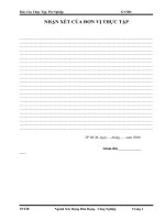 bai tap tieu luan của VU