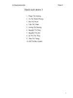 Lý thuyết phát triển - Nghiên cứu các nghiên cứu của trường phái hiện đại hóa cổ điển ppsx