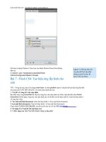 Tối ưu hóa cách quản lý các layer và điều chỉnh motion path2 ppt