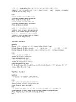 Ngữ Pháp, Ngôn Từ Nhật - Việt phần 5 docx