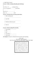 Greeting : chào hỏi