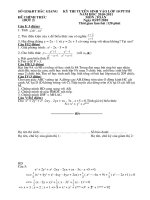 DE + HD TS VAO 10 BAC GIANG (DOT 2)