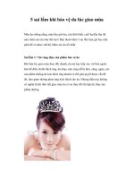 5 sai lầm khi bảo vệ da lúc giao mùa potx