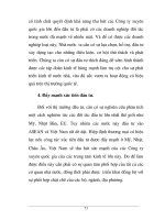 Quá trình hình thành những vấn đề thảo luận trong quá trình đầu tư nước ngoài part9 ppt