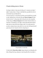 Chuyện những piazza ở Rome ppt