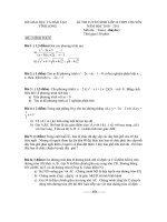 đề thi vào 10 tỉnh vĩnh long