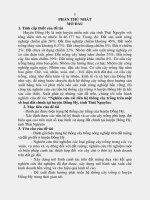 Tóm tắt luận án tiến sĩ nông nghiệp nghiên cứu cải tiến hệ thống cây trồng trên một số loại đất chính tại huyện đồng hỷ, tỉnh thái nguyên