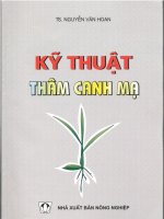 Kỹ Thuật Thâm Canh Cây Mạ - Nguyễn Văn Hoan phần 1 pdf