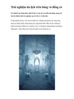 Trải nghiệm du lịch trên băng và đồng cỏ pps