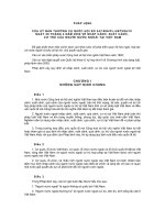 Pháp lệnh xuất nhập cảnh, cư trú của người nước ngoài tại VIỆT NAM docx