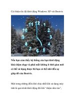 Cải thiện tốc độ khởi động Windows XP với Bootvis docx