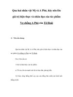 Giá trị hiện thực và nhân đạo của Tô Hoài qua Vợ chồng A Phủ ppsx