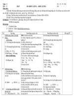 Tiết 5 -8 theo chuẩn kiến thức