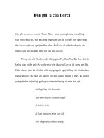 Đàn ghi ta của Lorca Đàn ghi ta của Lor-ca của Thanh Thảo potx