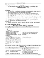 GIÁO ÁN VẬT LÝ 9 MỚI _ HAY