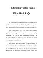 Rifaximin và Hội chứng Kích Thích Ruột ppt