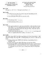 ĐỀ THAM KHẢO VÀO LỚP 10(2010)