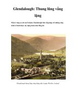 Glendalough: Thung lũng vắng lặng pptx