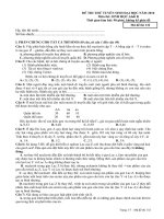 Đề ôn thi ĐH 7 - 2010