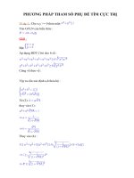 CM BDDT bằng tham số phụ