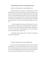 Nghiên cứu lý luận về DNNN và cổ phần hóa DNNN trong nền kinh tế ở việt nam part2 pdf