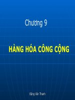 Chuơng 9: Hàng hóa công cộng pdf