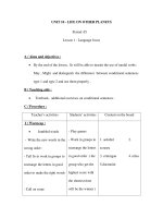 UNIT 10 - LIFE ON OTHER PLANETS - anguage focus pot