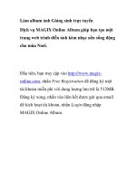 Làm album ảnh Giáng sinh trực tuyến ppsx