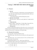 Giáo trình kỹ thuật đồ họa - Chương 3 pps