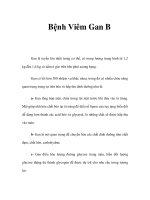 Bệnh Viêm Gan B ppt