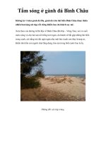 Tắm sóng ở gành đá Bình Châu docx