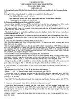 Tài liệu ôn thi TN.THPT