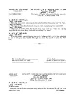 Đề thi vào 10 Lam Sơn môn sử- năm 2010