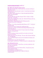 Window và các lỗi thường gặp phần 9 pdf