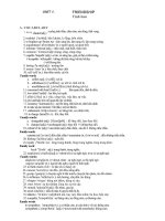 Từ vựng lớp 11