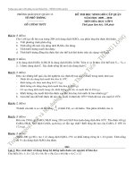 Đề thi chọn đội tuyển HSG Hóa Q.12 2009-2010