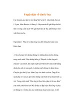 8 ngộ nhận về tâm lý học potx