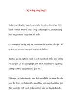 Kỹ năng sống là gì? ppsx
